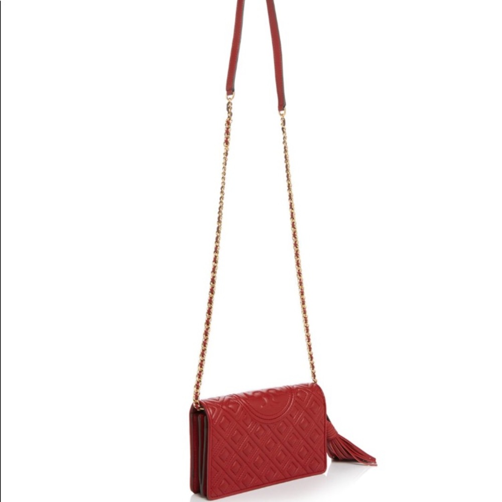 🌟PRICE DROP🌟Tory✨Burch ✨quilted✨bag/ gold chain - Picture 3 of 8